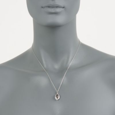 .15 ct. t.w. Black Diamond Pendant Necklace in Sterling Silver. 18" &mdash; Alt Image 2