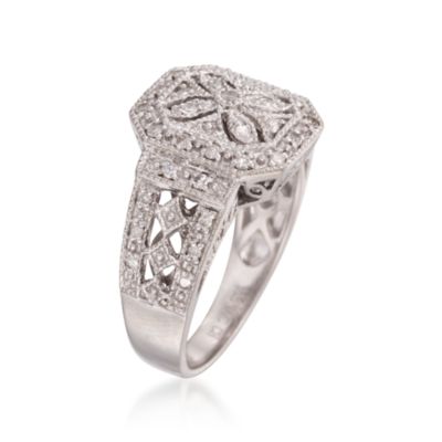 .15 ct. t.w. Diamond Ring in Sterling Silver &mdash; Alt Image 3