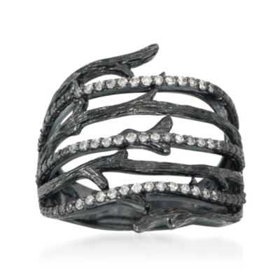 .20 ct. t.w. Diamond Branch Ring in 14kt White Gold &mdash; Alt Image 1