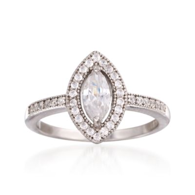 .50 ct. t.w. CZ Ring in Sterling Silver &mdash; Alt Image 1