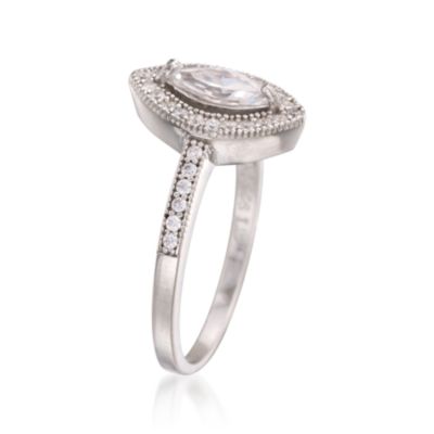.50 ct. t.w. CZ Ring in Sterling Silver &mdash; Alt Image 3