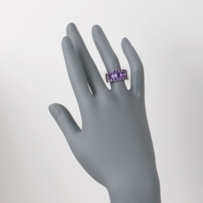 3.70 ct. t.w. Purple Amethyst Ring in Sterling Silver &mdash; Alt Image 2