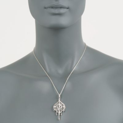 .25 ct. t.w. Diamond Chandelier Pendant in Sterling Silver &mdash; Alt Image 2