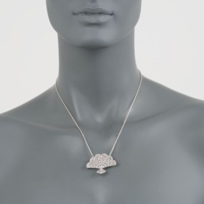 .20 ct. t.w. Diamond Fan Pin/Pendant in Sterling Silver &mdash; Alt Image 2