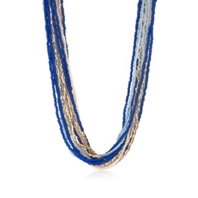 Italian Murano Glass Bead Necklace. 18" &mdash; Alt Image 1