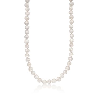 10mm Cultured Pearl Endless Necklace. 32" &mdash; Alt Image 1