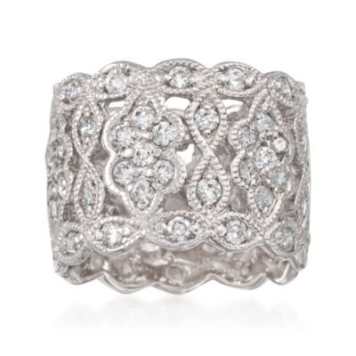 2.30 ct. t.w. CZ Ring in Sterling Silver &mdash; Alt Image 1