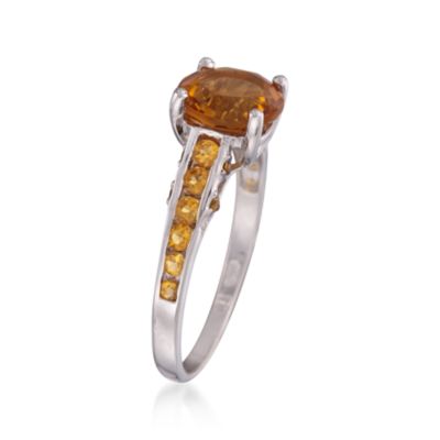 2.45 ct. t.w. Citrine Ring in Sterling Silver &mdash; Alt Image 3