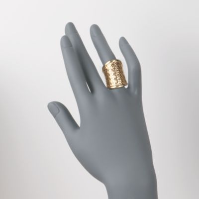 24kt Over Sterling Woven Ring &mdash; Alt Image 2