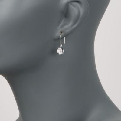 .25 ct. t.w. Diamond Drop Earrings in Sterling Silver &mdash; Alt Image 2