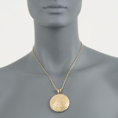 Fifth Season by Roberto Coin "Stingray" 18kt Gold Over Sterling Necklace. 18" &mdash; Alt Image 2