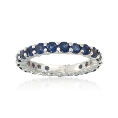 2.20 ct. t.w. Purple Iolite Eternity Band Ring in Sterling Silver &mdash; Alt Image 1