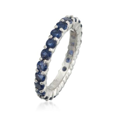 2.20 ct. t.w. Purple Iolite Eternity Band Ring in Sterling Silver &mdash; Alt Image 3