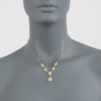 .68 ct. t.w. Pave Diamond Y-Necklace in 14kt Yellow Gold &mdash; Alt Image 3