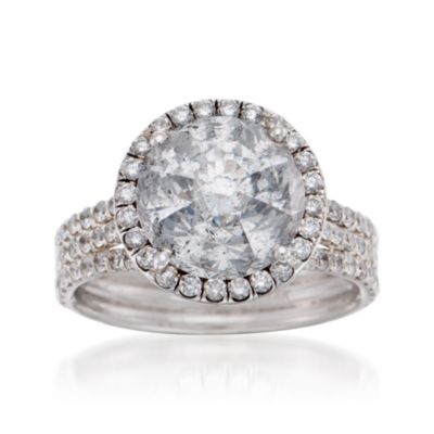 5.20 ct. t.w. Diamond Engagement Ring in 14kt White Gold &mdash; Alt Image 1