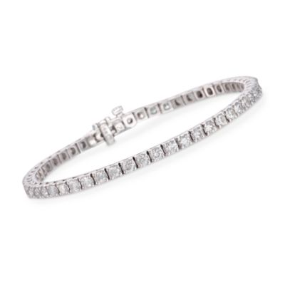 4.00 ct. t.w. Diamond Tennis Bracelet in 14kt White Gold. 7" &mdash; Alt Image 1