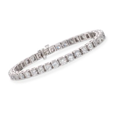 10.00 ct. t.w. Diamond Tennis Bracelet in 14kt White Gold. 7" &mdash; Alt Image 1