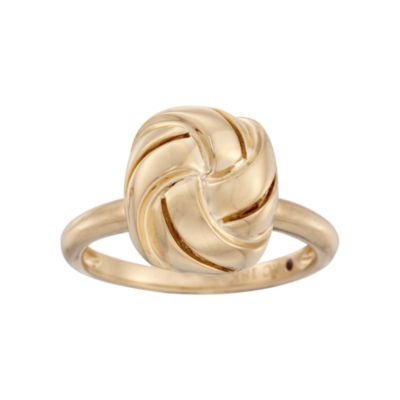 Roberto Coin 18kt Yellow Gold Love Knot Ring. Size 6.5 &mdash; Alt Image 1