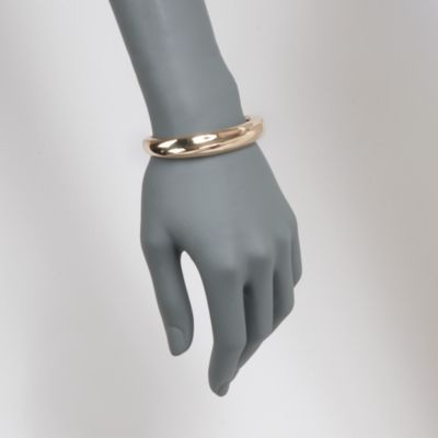 Italian 14kt Yellow Gold Cuff Bracelet &mdash; Alt Image 2