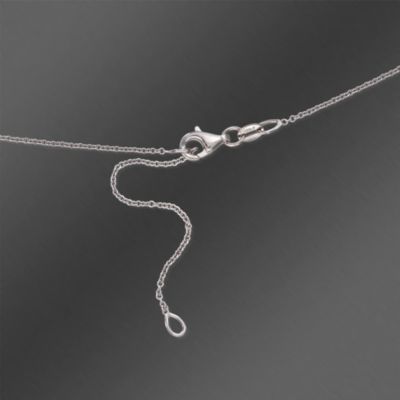 Simon G. 1.10 ct. t.w. Floral Diamond Pendant Necklace in 18kt White Gold. 18" &mdash; Alt Image 3