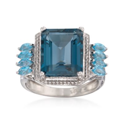 7.50 ct. t.w. Topaz Ring in Sterling Silver &mdash; Alt Image 1