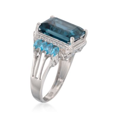 7.50 ct. t.w. Topaz Ring in Sterling Silver &mdash; Alt Image 3