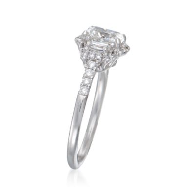 1.83 ct. t.w. Certified Diamond Engagement Ring in Platinum &mdash; Alt Image 3