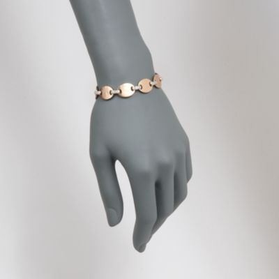 .33 ct. t.w. Diamond Bar-Link Bracelet in 18kt Over Sterling &mdash; Alt Image 2