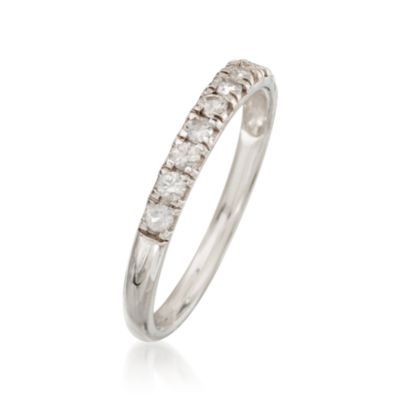 .50 ct. t.w. White Sapphire Band Ring in Sterling Silver &mdash; Alt Image 3