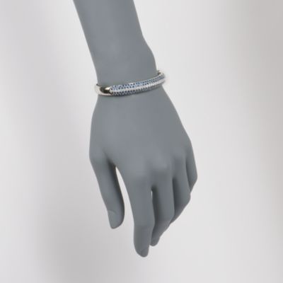 C. 1990 Vintage 7.00 ct. t.w. Sapphire and 1.00 ct. t.w. Diamond Bracelet in 14kt White Gold. 6.5" &mdash; Alt Image 2