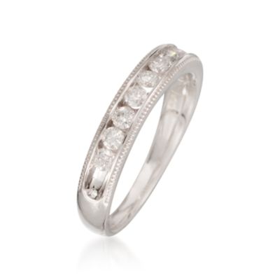.50 ct. t.w. Diamond Wedding Ring in 14kt White Gold &mdash; Alt Image 3