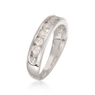 .75 ct. t.w. Diamond Wedding Ring in 14kt White Gold &mdash; Alt Image 3
