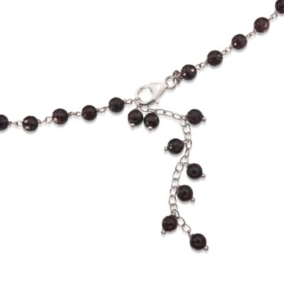 626.00 ct. t.w. Multi-Gemstone Necklace in Sterling Silver. 20" &mdash; Alt Image 3