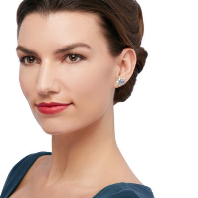 .40 ct. t.w. Diamond Earring Jackets in 14kt White Gold &mdash; Alt Image 2