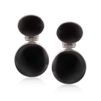 Cabochon Earring Set in Sterling Silver &mdash; Alt Image 4