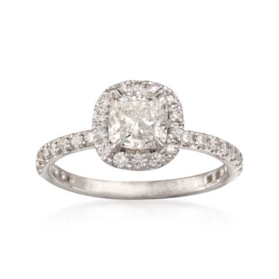 1.59 ct. t.w. Certified Diamond Engagement Ring in 18kt White Gold &mdash; Alt Image 1