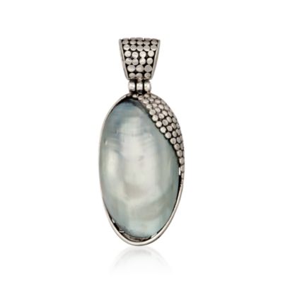 Mabe Pearl Pendant in Sterling Silver &mdash; Alt Image 1