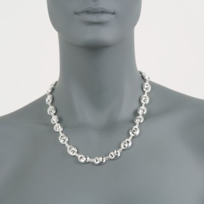 Sterling Silver Mariner-Link Necklace &mdash; Alt Image 4