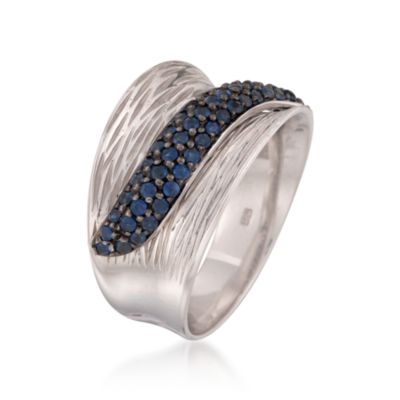 .60 ct. t.w. Sapphire Ring in Sterling Silver &mdash; Alt Image 3