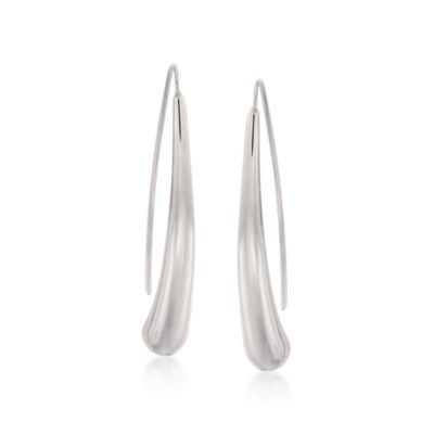 Sterling Silver Drop Earrings &mdash; Alt Image 1