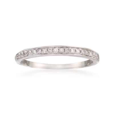 .18 ct. t.w. Diamond Wedding Ring in 14kt White Gold &mdash; Alt Image 1