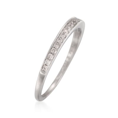 .18 ct. t.w. Diamond Wedding Ring in 14kt White Gold &mdash; Alt Image 3