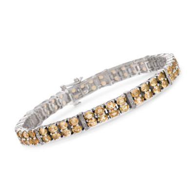 23.90 ct. t.w. Citrine Earrings, Ring and Bracelet Set in Sterling Silver &mdash; Alt Image 4