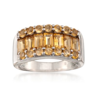 23.90 ct. t.w. Citrine Earrings, Ring and Bracelet Set in Sterling Silver &mdash; Alt Image 5