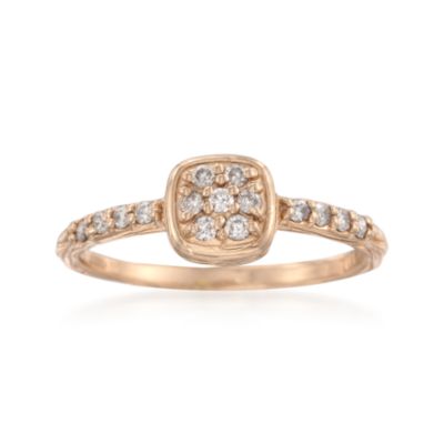 .25 ct. t.w. Diamond Square Ring in 14kt Yellow Gold &mdash; Alt Image 1