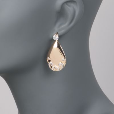 .10 ct. t.w. Diamond Scroll Earring Jackets in 18kt Over Sterling &mdash; Alt Image 2