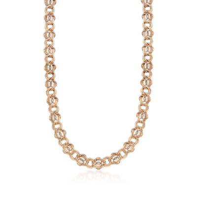 14kt Yellow Gold Multi-Link Necklace &mdash; Alt Image 1