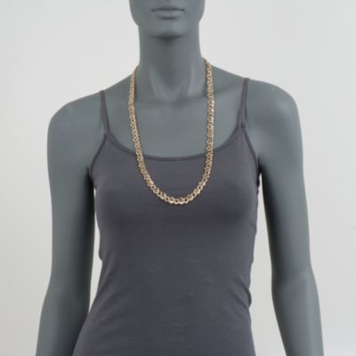 14kt Yellow Gold Multi-Link Necklace &mdash; Alt Image 4