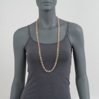 14kt Yellow Gold Multi-Link Necklace &mdash; Alt Image 5