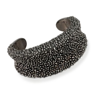 Fifth Season by Roberto Coin "Stingray" Sterling Silver Cuff Bangle Bracelet. 7" &mdash; Alt Image 1
